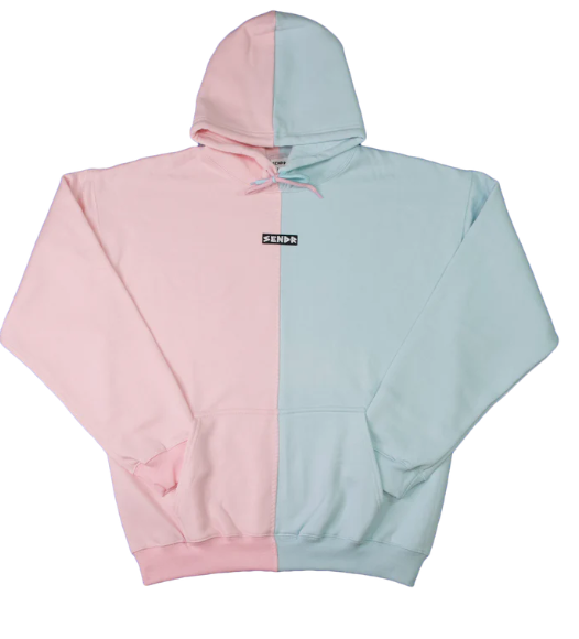 Light Pink / Light Blue