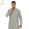 إسورة مطعمة ببييه في جلابية رجالي للمناسبات قطن إندونيسي