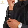 تقفيل الأكتاف في جلابية رجالي سعودي خامة الخلية