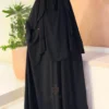 طقم فرنسي 3 قطع باللون الأسود موديل ليان خامة رويال
