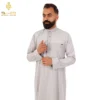 تفاصيل كم البالطو في ثوب صيفي رجالي موديل تيّم