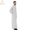 ثوب صيفي رجالي قطن إندونيسي موديل تيّم وقفة جانبية