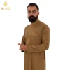 ثوب صيفي رجالي قطن إندونيسي منغمش موديل تيّم