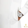 تفاصيل الجيب الجانبي وخامة الخلية في جلابية سعودي رجالي